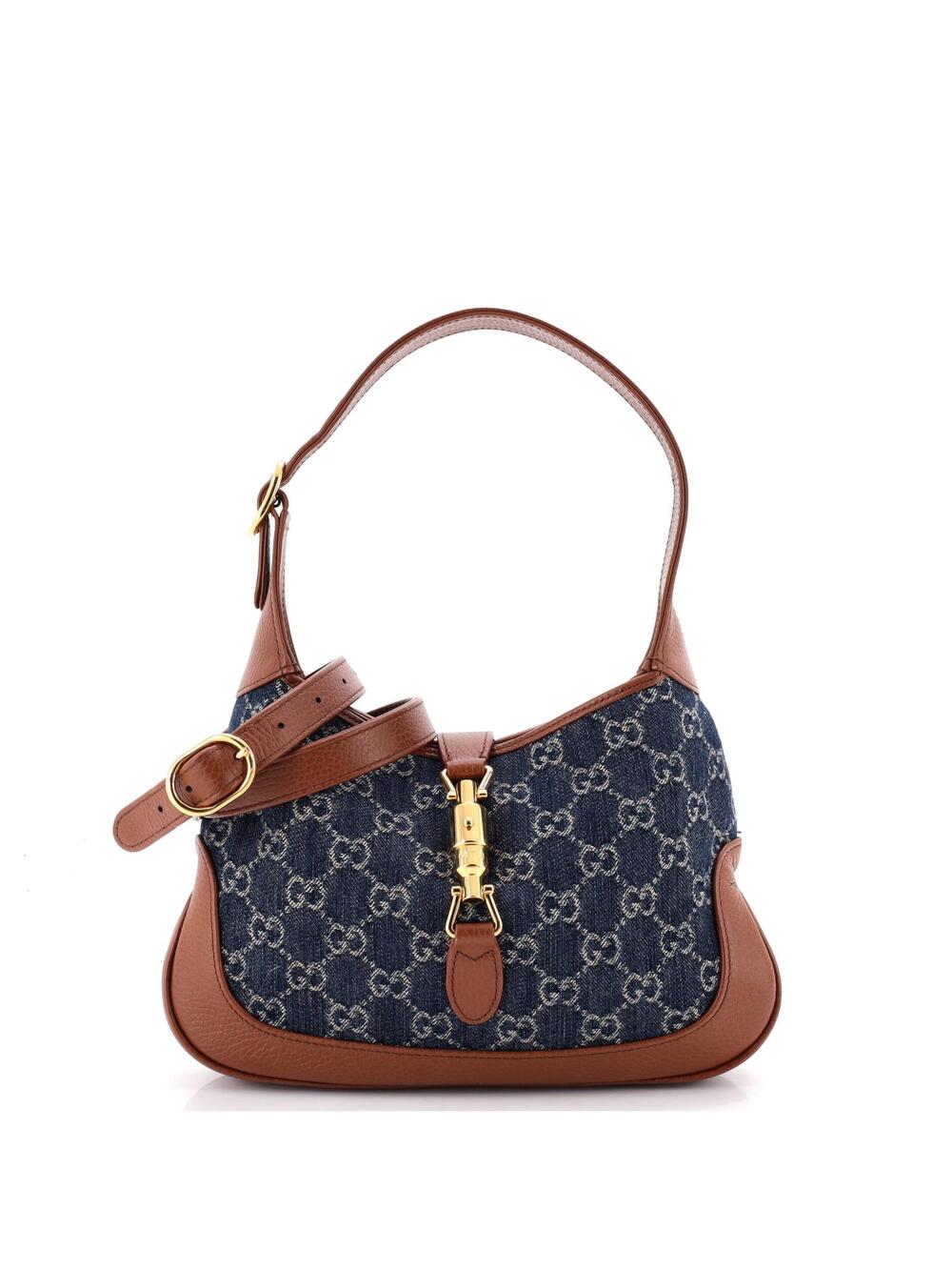 Gucci Jackie Hobo Gg Denim Small #351679G24B